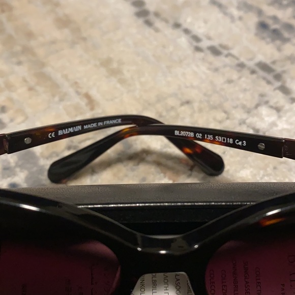 *NWT* Balmain Cat Eye Sunglasses - Picture 5 of 9